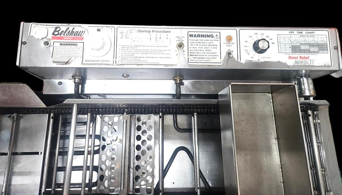 Used BELSHAW MARK II Donut Robot Machine Conveyor Fryer - VIDEO AVAILABLE