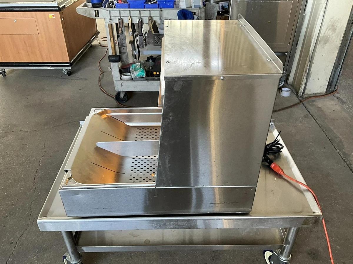 Used Hatco GRFHS-21 Glo-Ray 21" Portable Fry Holding Station 120V Fry dump station