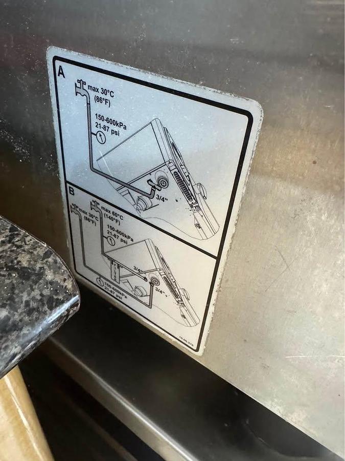 Used RATIONAL SCC 101 Commercial Combi Oven Steamer – 10 Pan, 208V 3-Phase + Stand