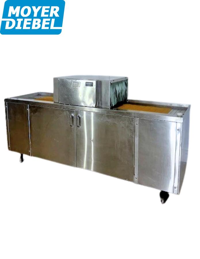 Used Moyer Diebel SW600R 72" Right-Left Low Temp Pass Through Automatic Glasswasher