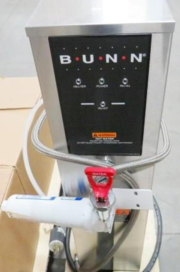 Used Bunn Hot Water Dispenser -Model H5E-40-208 - plumbed in 