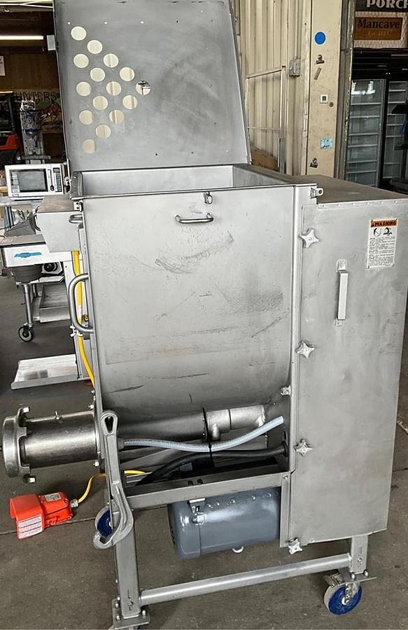 Used Biro commercial meat grinder mixer
