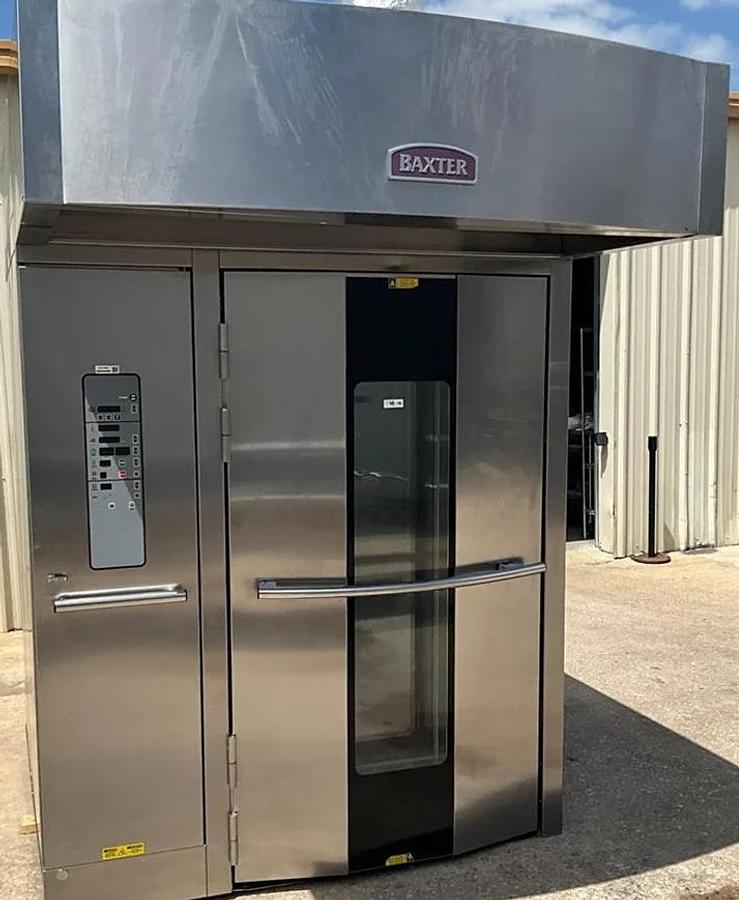 Used 2022 Baxter electric double rack oven