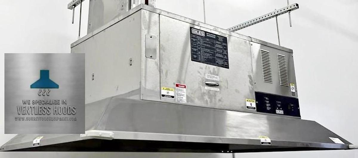Used Gile 60" ventless hood - like new condition