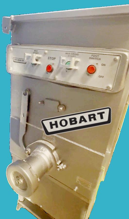 Used Meat Grinder Hobart 4246HD 3ph 208V - 5" head