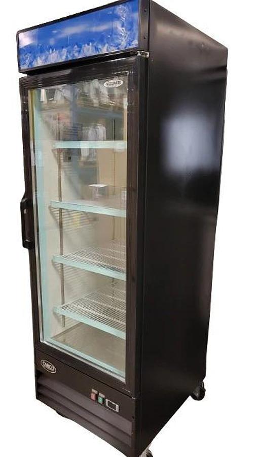 Used Canco MR-648 Single Swing Door Display Refrigerator -WARRANTY