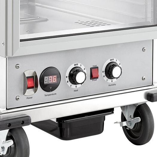 Full Size Non-Insulated Heated Holding / Proofing Cabinet with Clear Door - 120V