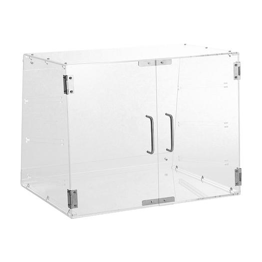 Used Pastry Display Case, 3-Tier Commercial Countertop Bakery Acrylic Display Case - 20.7" wide