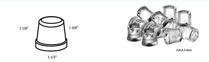 GALA NG75A UNDER COUNTER ICE MAKER