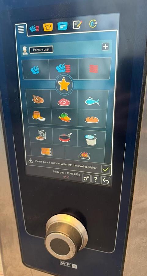 Used Rational LM100DG iCombi Pro 10 Pan Half-Size Natural Gas Combi Oven 