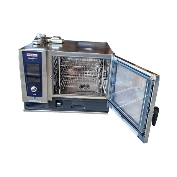 Used  Video Thumbnail Learn how Rent-Try-Buy works with flexible weekly payments CERTIFIED USED  Rational ICP 6-FULL NG Combi Oven
