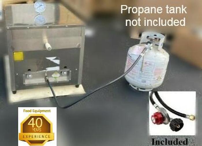 18" PROPANE PIZZA OVEN  -