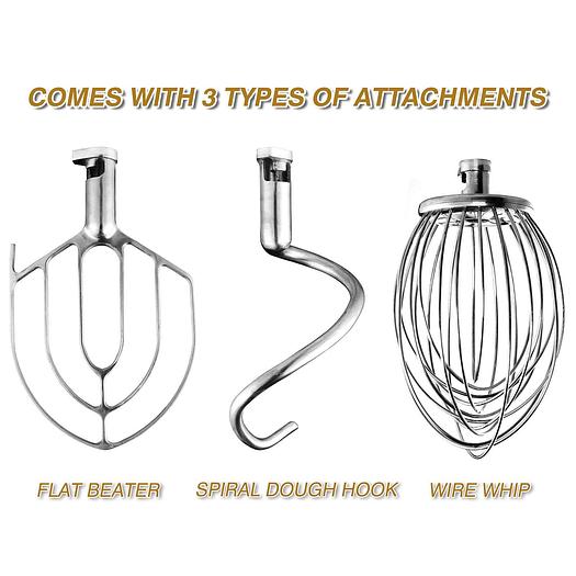 1.5Hp 30 Qt Commercial Bakery Mixer Dough Blender Food Mixer Gear Driven - BRAND