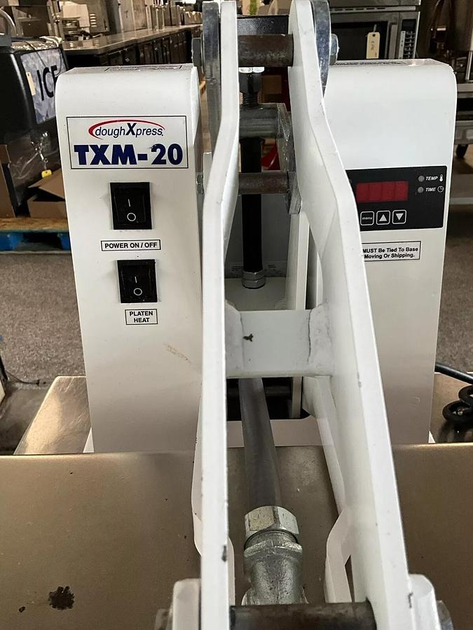 Used 2019 DoughXpress dough press TXM-20 Pizza tortilla press
