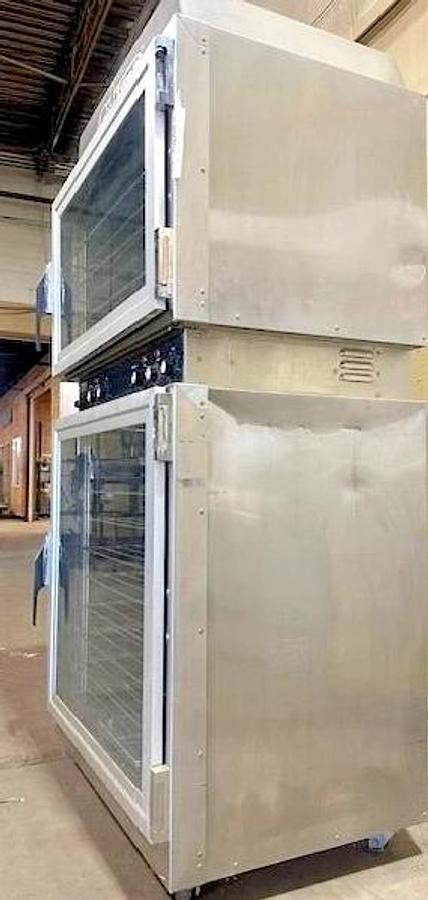 Used DUKE ELECTRIC 3PH 2 IN 1 TOP OVEN AND BOTTOM PROOFER BAKING OVEN STATION