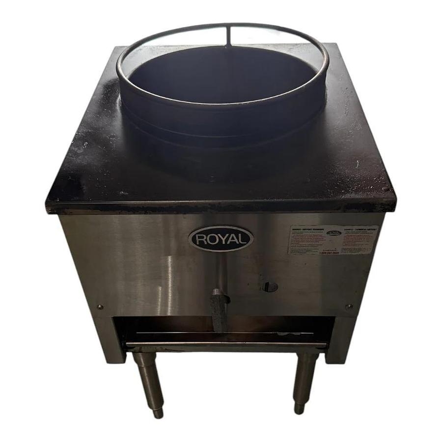 Used Royal Range RMJ-15 Propane Gas Mandarine Stock Pot Range