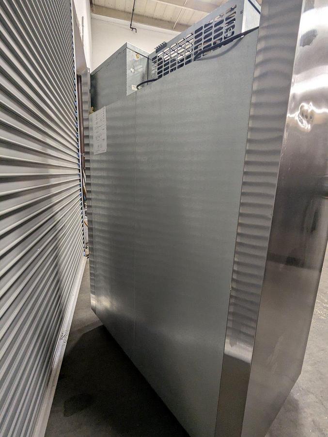 Used Traulsen AHT232WUT-HHS Spec-Line 58" 2-Section Stainless Cooler W/4 Doors - 2 available