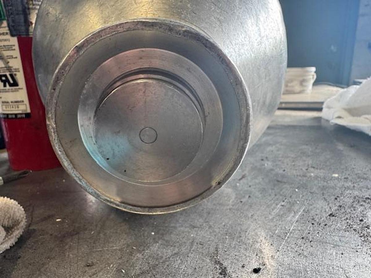 Used Belshaw mini donut add on hopper 1  9/16"