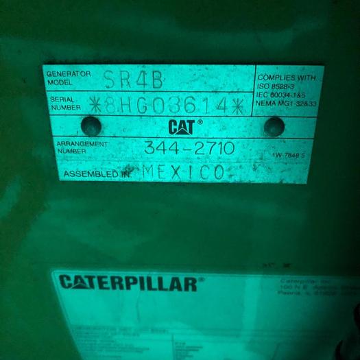 Caterpillar generators Marine Tier II with class certificates