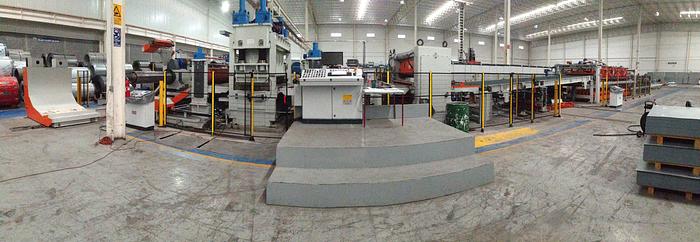 Used F&P 1850x4mm Cut To Length Line (New) #4348