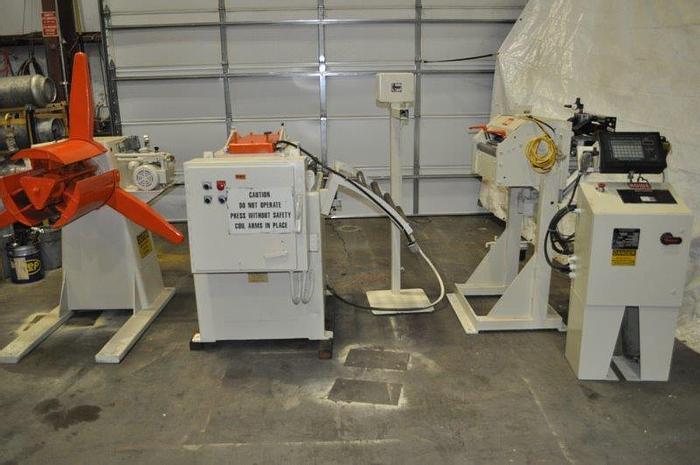 Used 15 IN WIDE X .093 X 8,000 LB CWP/ROWE SERVO FEED LINE