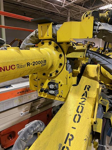 Used FANUC R2000iB/210F WITH R30iA CONTROLLER, CLEANED AND TESTED
