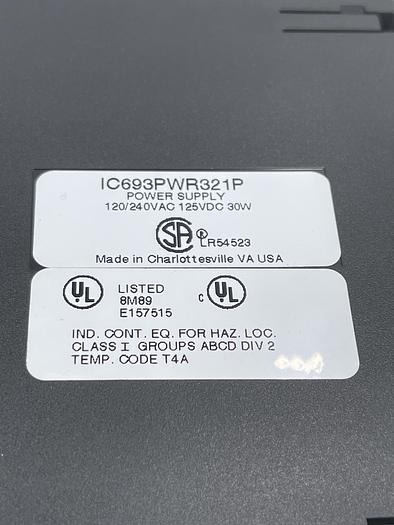 Used GE IC693PWR321P