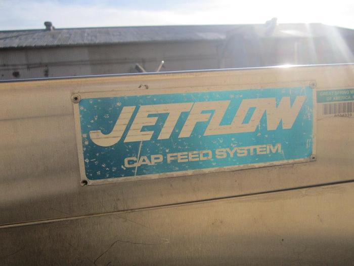Used Feeder, Cap, Jet Flow, S/st, Mdl B057380310, 2.5 HP (2) #S739599