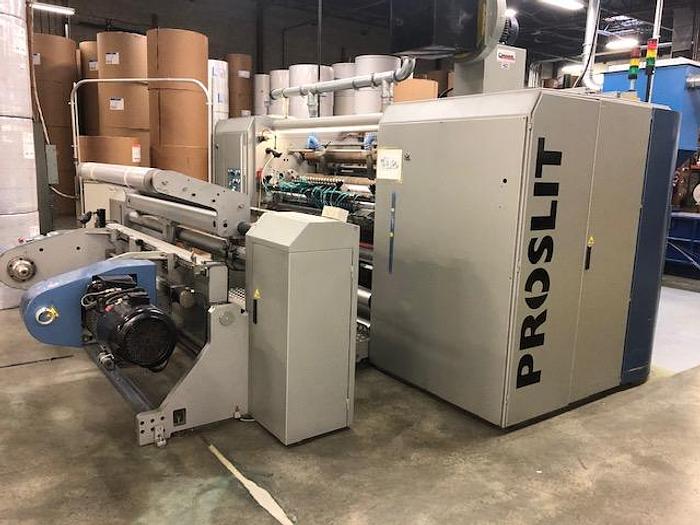 Used 65" COMEXI DUPLEX TURRET SLITTER REWINDER