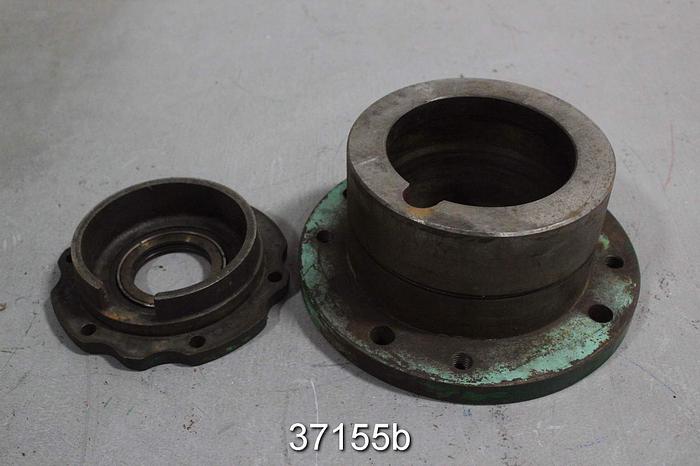 Used Goulds 3175s Pump Bearing Housing and End Cap, 102-829 #37155