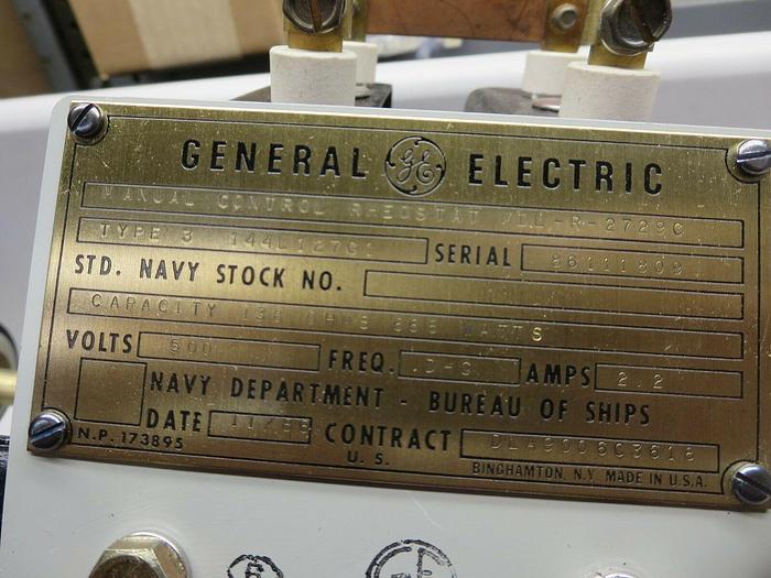 Used General Electric 144L127G1 & 804C675P1