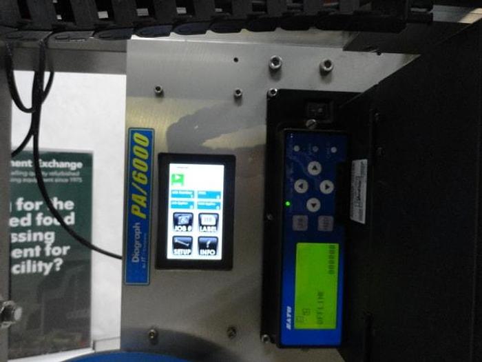 Used Diagraph Printer/Applicator; Md#PA/6000