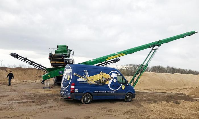 Gebraucht McCLOSKEY TS4080 - Haldenband