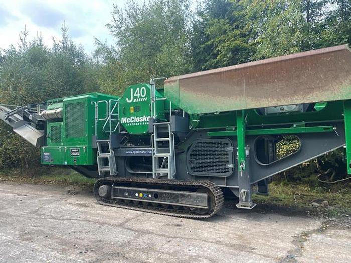 Used MC CLOSKEY J40v2 - Backenbrechanlage