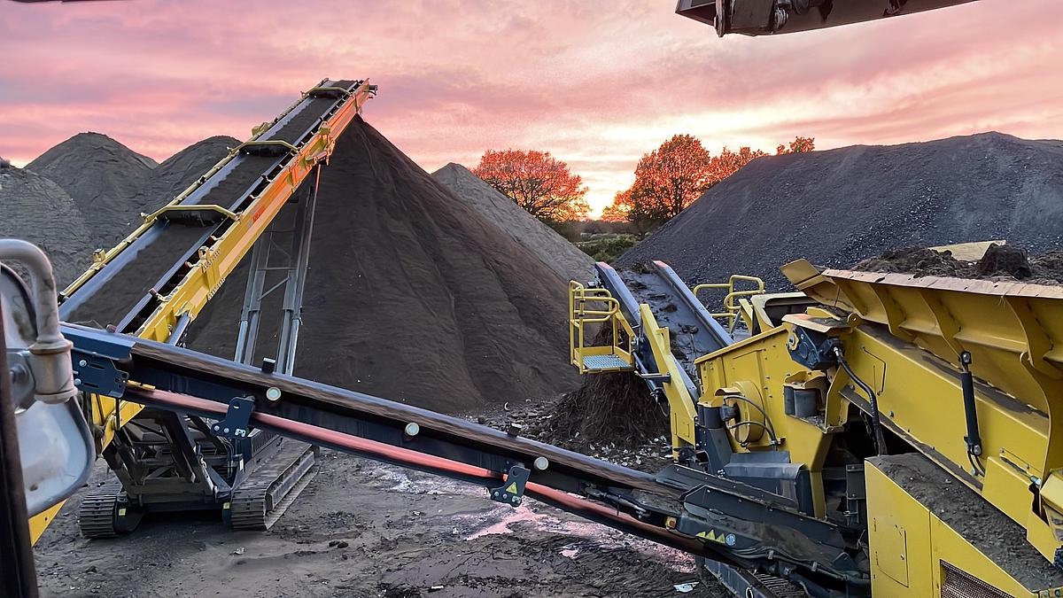 Gebraucht Keestrack Haldenband S3