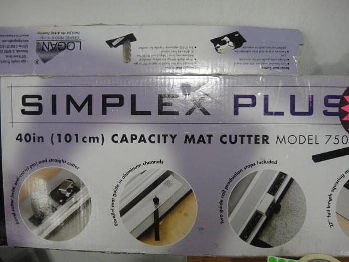Used Simplex Plus 40" Capacity Mat Cutter