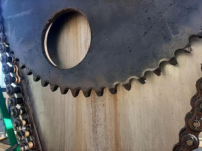 Used 100 CU. FT. DOUBLE RIBBON BLENDER - S/S - 50 HP