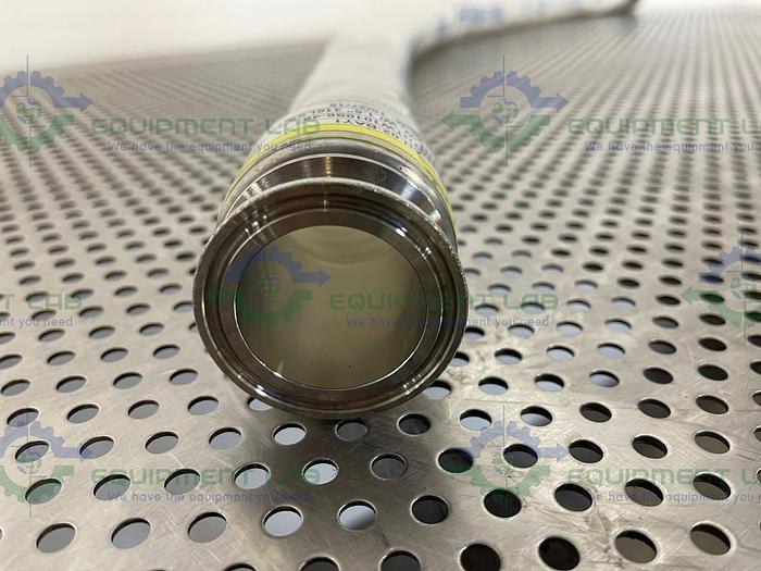 Used Saint Gobain  STHT-W-1500 48" Silicone Hose w/ 1 1/2" Sanitary Fitting