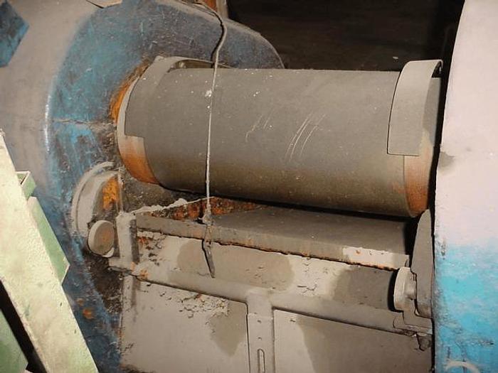 Used 10 in. X 20 in. BUHLER THREE ROLL MILL  HYD. 25 HP 2 SPEED – #1014
