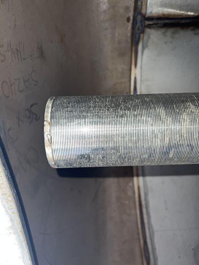 Used Tank, 425 Gallon, Stainless Steel, 55 PSI, DT/DB, Morfab #S744614