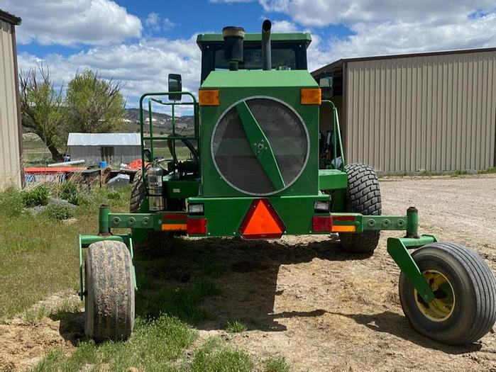 Used 14' John Deere 4995 Rotary Windrower ** Rebuilt Header **