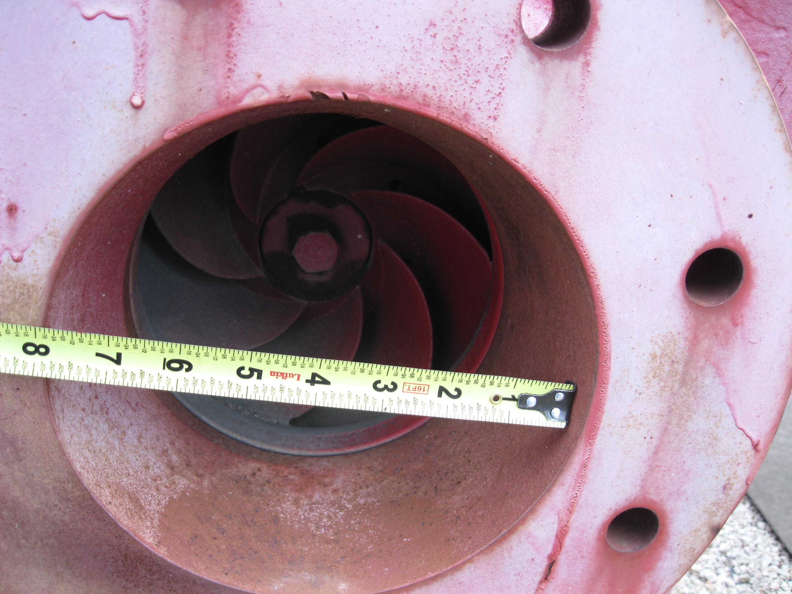 Used 6X8 ITT WATER PUMP