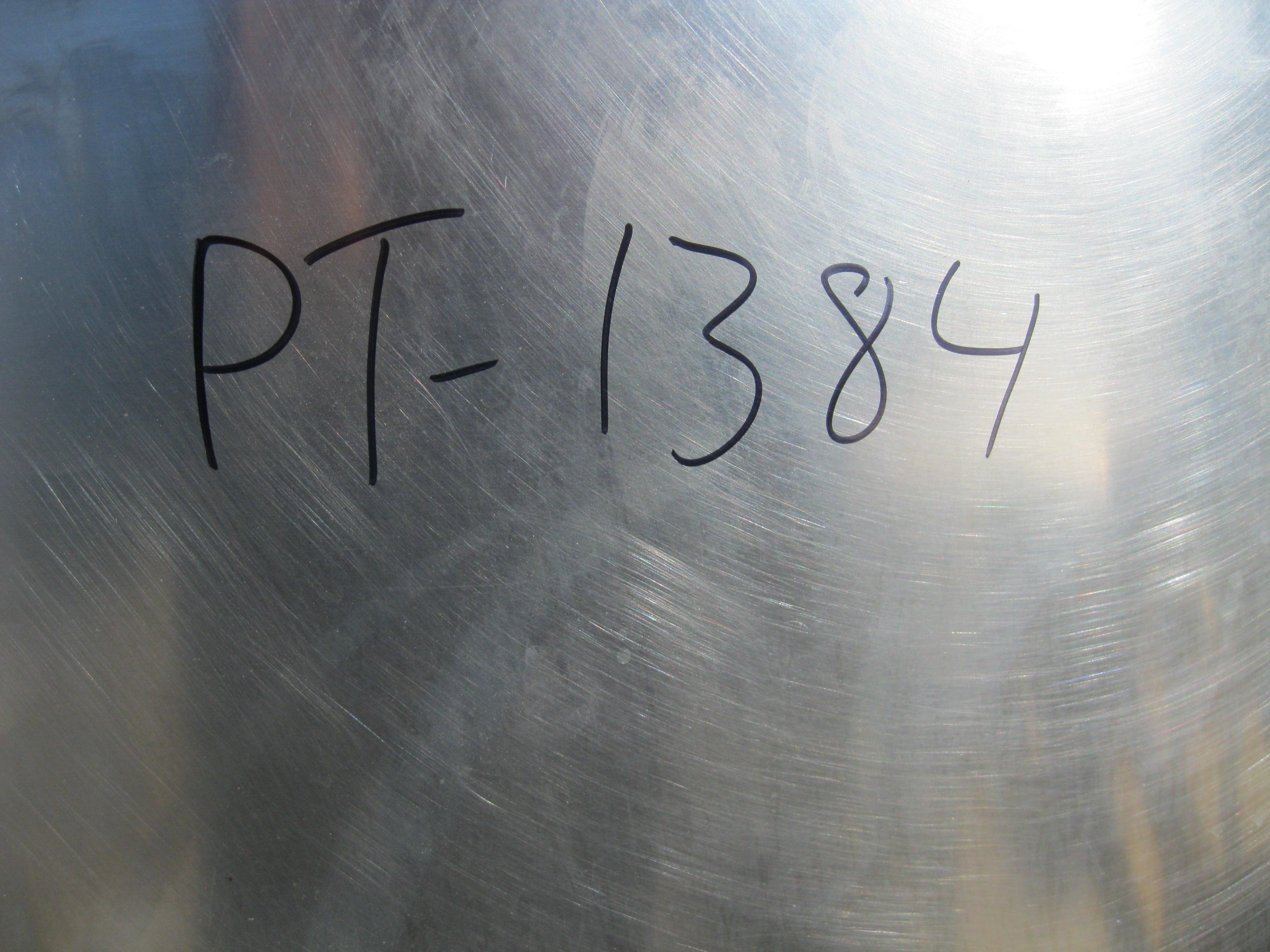 Used 100 GALLON MIXING TANK W/SKID FOR MIXING VISCOUS MATERIAL