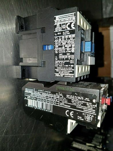 Used Telemecanique Contactor and Thermal Overload Relay LR2 D1314 ships Free
