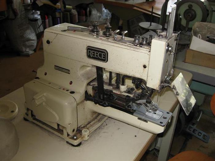 Gebraucht Knopfannähmaschine REECE CB-25396 R 2-4 Loch, Ösen