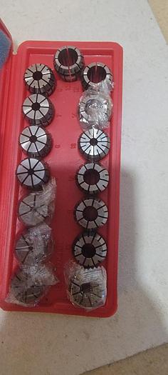 ER25A ACCUPRO 15 PCS LATHE COLLET SET (110)