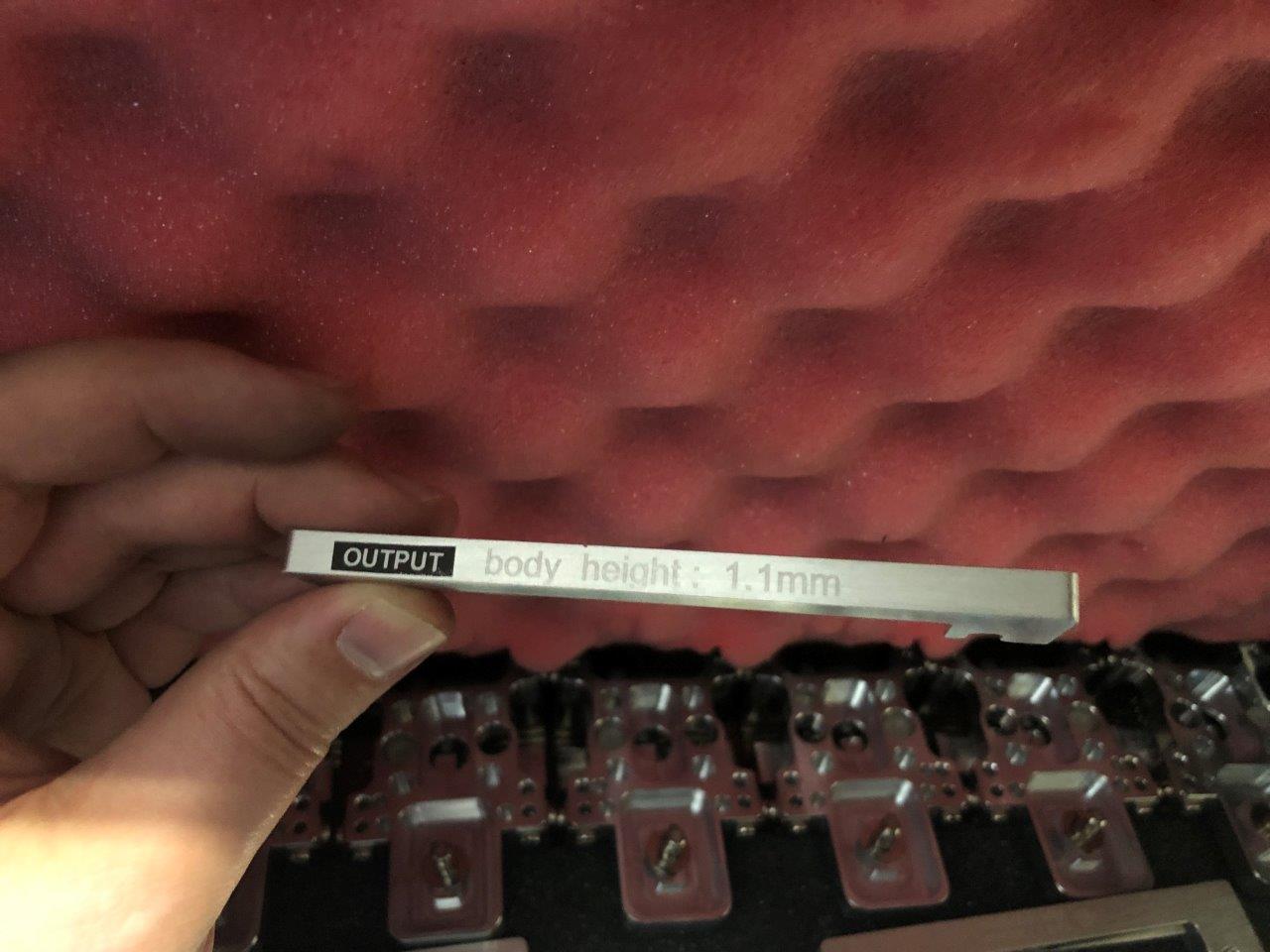 Used Multitest MT9510 Mini kit 120 BGA 7x7x1.2mm Test Handler Kit