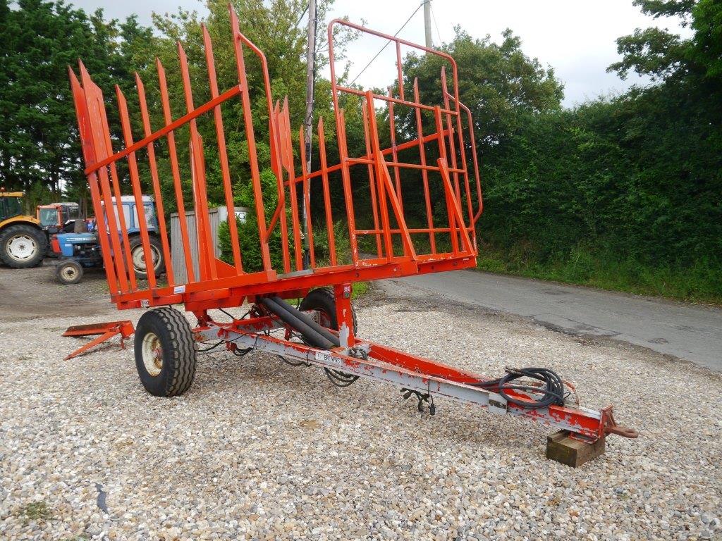 Used Browns Bale Trailer