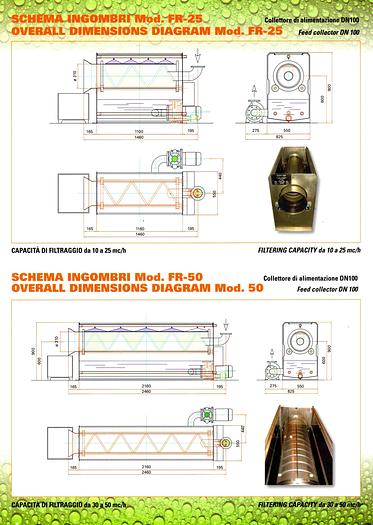 WASHING TANK WITH FILTERING SYSTEM FROM 50 mc/h AND WATER RECOVERY COSTFER