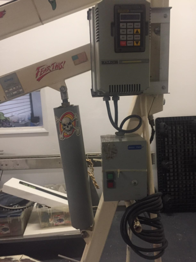 Used ADMIX 5 HP PORTABLE MIXER IDEAL FOR STEAM KETTLES, TANKS, VATS (STOCK #586C)